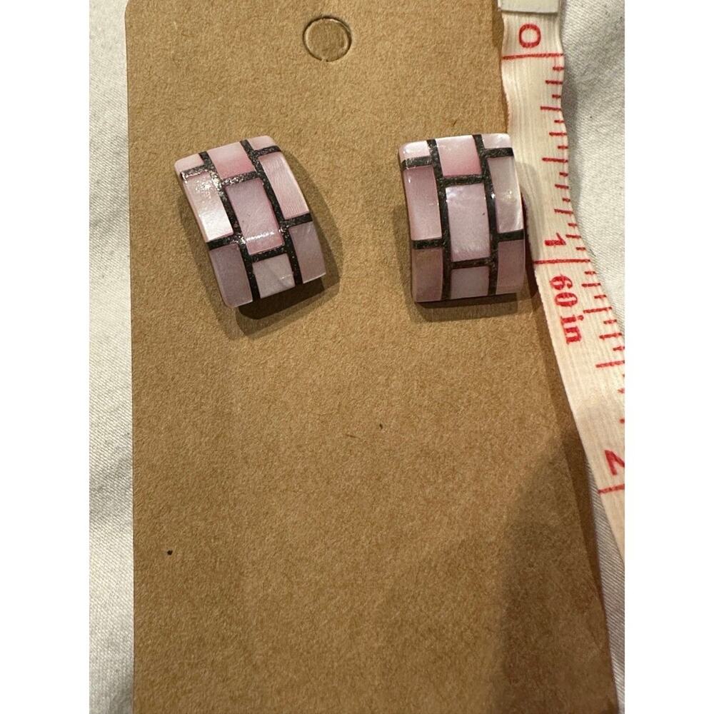 Pink‎ 925 CFJ pierced earrings